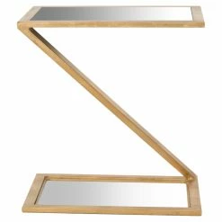 Promo 🎉 Rectangle End Tables & Side Tables Safavieh Andrea Accent Table - Gold 🧨