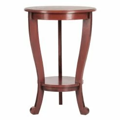 Buy ๐ Round End Tables & Side Tables Safavieh Mary Pedestal Side Table ๐