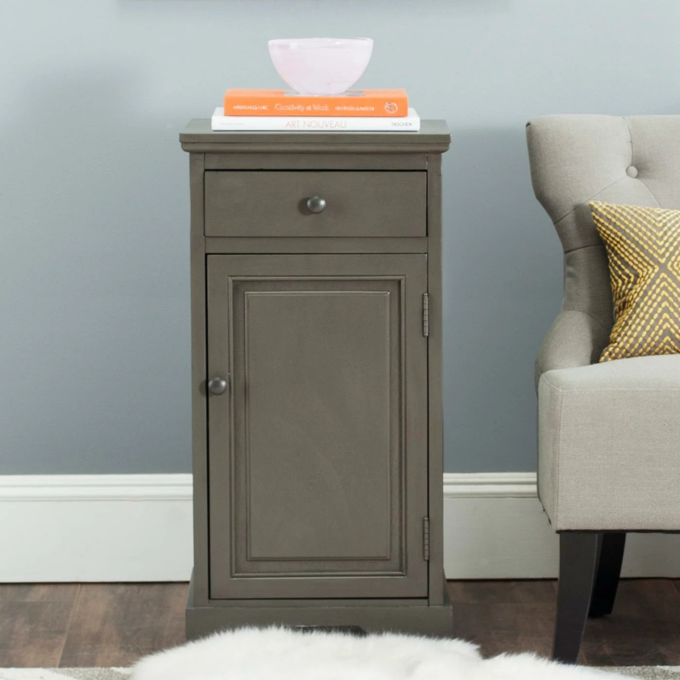 Best deal π€© Rectangle End Tables & Side Tables Safavieh Jett Storage Cabinet π