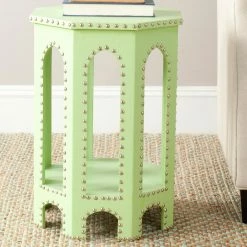 Budget ⌛ Other Shapes - End Tables & Side Tables Safavieh Nara End Table 🔥