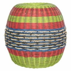 Cheapest 😉 Round End Tables & Side Tables Safavieh Nikos Wicker End Table 🛒