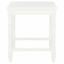 Brand new 🎉 Rectangle End Tables & Side Tables Safavieh Liviah 22 In. Bamboo Accent Table 🎉