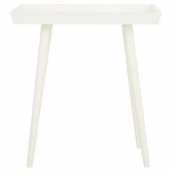 Hot Sale 🔔 Rectangle End Tables & Side Tables Safavieh Nonie Tray Accent Table ⭐