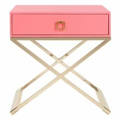 Brand new 🌟 Rectangle End Tables & Side Tables Safavieh Zarina Cross Leg End Table 😉