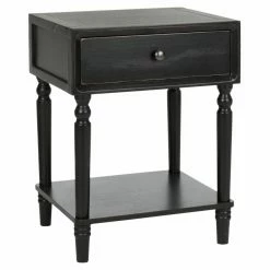 Outlet ๐ Rectangle End Tables & Side Tables Safavieh Siobhan Storage Side Table ๐