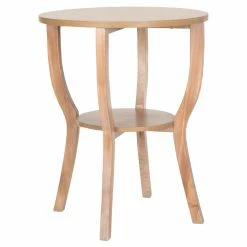 Brand new 🎉 Round End Tables & Side Tables Safavieh Rhodes Pedestal Side Table 😍