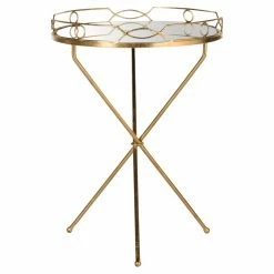 Best Pirce 👏 Round End Tables & Side Tables Safavieh Cherris End Table ✨