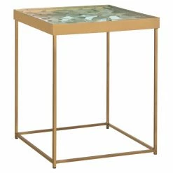 Buy 🎁 Square End Tables & Side Tables Safavieh Lilian Leaf Side Table 🛒