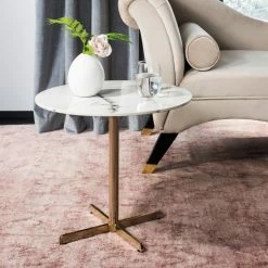 Budget ๐ Round End Tables & Side Tables Safavieh Winnie Round Side Table โค๏ธ