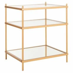 Top 10 🥰 Rectangle End Tables & Side Tables Safavieh Noelia 3 Tier Accent Table 😉