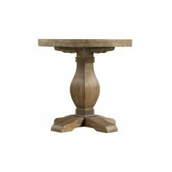Outlet 🔔 Round End Tables & Side Tables Martin Svensson Home Napa Solid Wood Round End Table 🥰