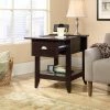 Coupon ❤️ Square End Tables & Side Tables Sauder Shoal Creek Smart Center Side Table - Jamocha 🧨