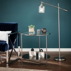 Buy 🌟 Round End Tables & Side Tables Southern Enterprises Risa End Table 🤩