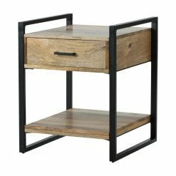 Cheap ⭐ Brooklyn & Max Rectangle End Tables & Side Tables Brooklyn + Max Cayley Natural Mango Wood Chairside End Table 😍