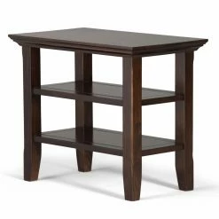 Best deal ✔️ Rectangle End Tables & Side Tables Brooklyn + Max Brunswick Solid Wood Narrow Chair Side Table 🛒
