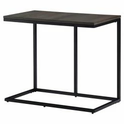 Hot Sale 🧨 Brooklyn & Max Rectangle End Tables & Side Tables Brooklyn + Max Kinneau Mango Wood And Metal 28 In. Industrial C Table 👍