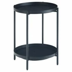 Best reviews of 🥰 Brooklyn & Max Round End Tables & Side Tables Brooklyn + Max Thompkins Metal End Table 😀