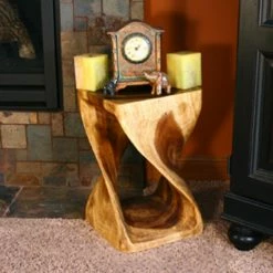 Coupon 🛒 Square End Tables & Side Tables Strata Furniture 18 In. Twist End Table 😀