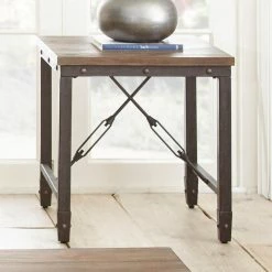 New 🌟 Square End Tables & Side Tables Steve Silver Co. Jersey End Table 🔔