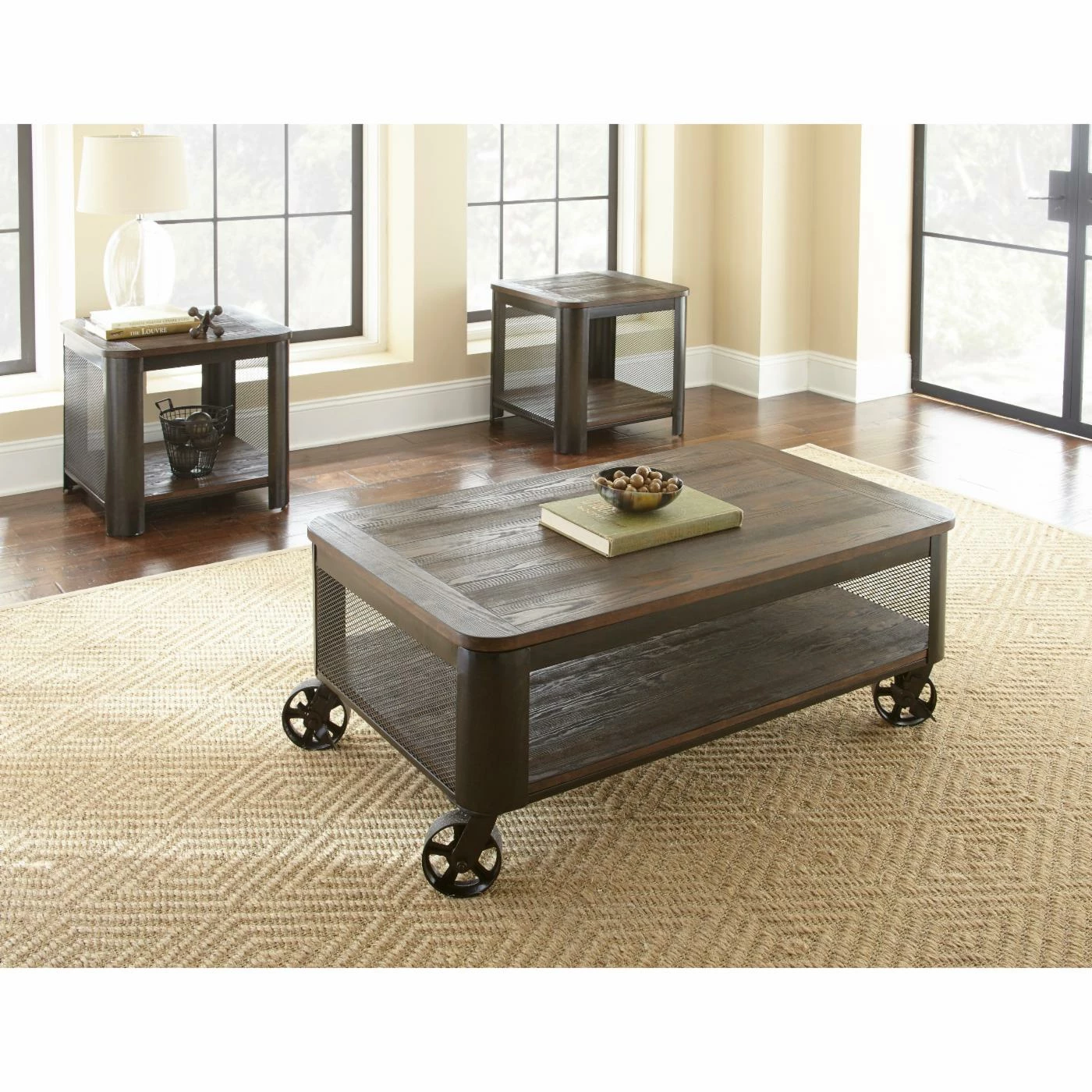 Hot Sale π Steve Silver Co. Square End Tables & Side Tables Steve Silver Barrow End Table β