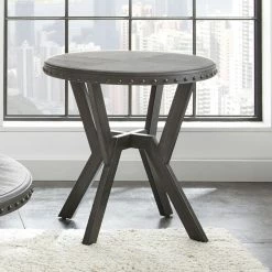 Wholesale 🧨 Round End Tables & Side Tables Steve Silver Co. Alamo Round End Table ✔️