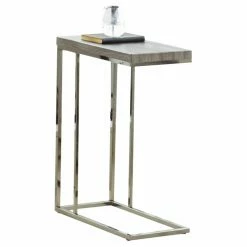 Budget 🛒 Rectangle End Tables & Side Tables Steve Silver Co. Lucia Rectangular C-Table 🛒