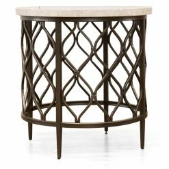Coupon 🎉 Round End Tables & Side Tables Steve Silver Co. Roland Round End Table 💯