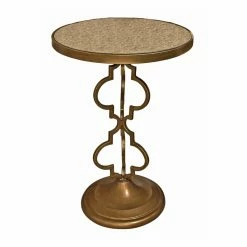 Best deal ⭐ Round End Tables & Side Tables Design Toscano Film Noir Art Deco Mirrored Accent Table 😍