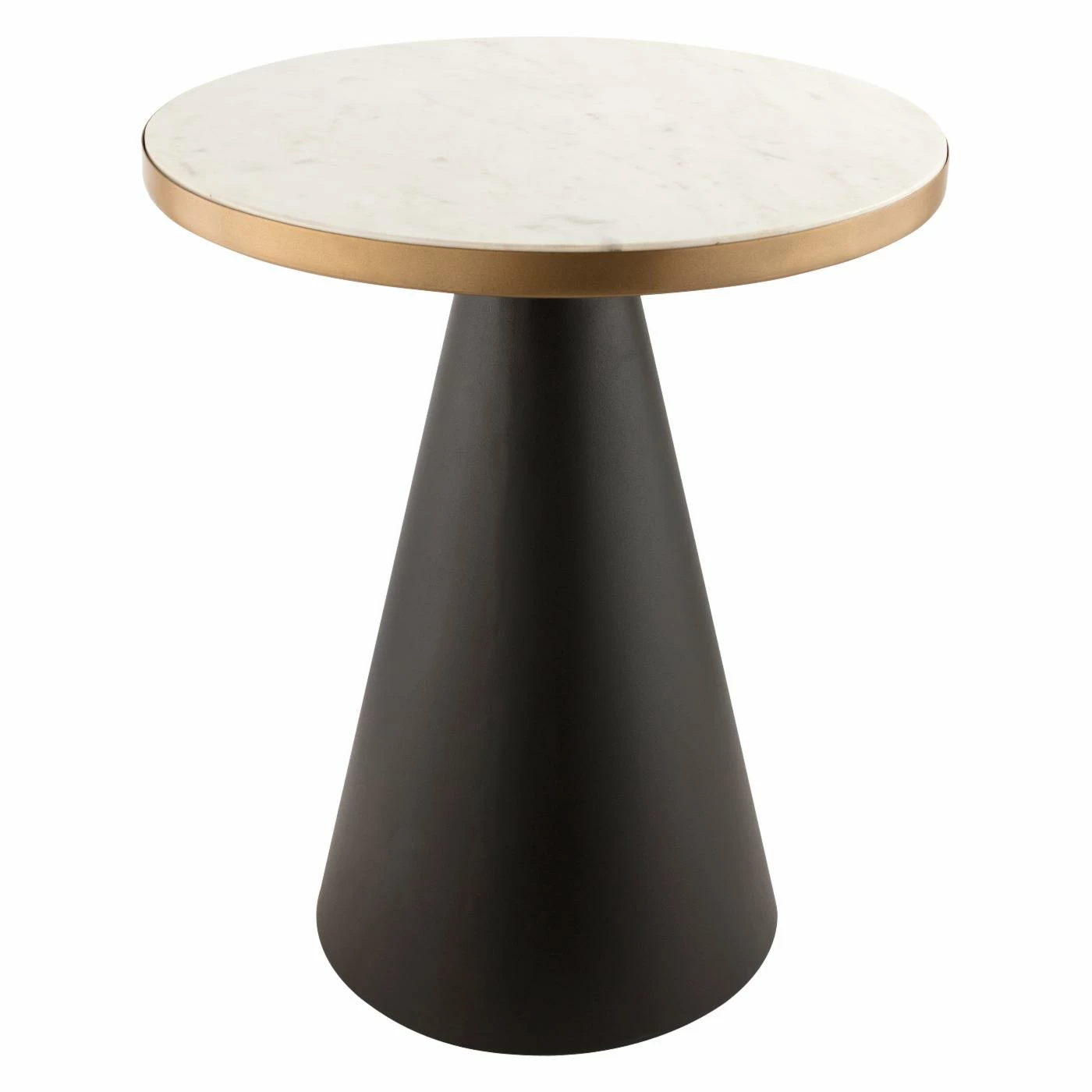 Wholesale β Round End Tables & Side Tables TOV Furniture Richard Round Marble Side Table π