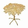 Best Sale 🤩 Other Shapes - End Tables & Side Tables TOV Furniture Freesia Gold Side Table 🔔