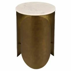 Top 10 ✨ Round End Tables & Side Tables TOV Furniture Indio Drum Side Table ❤️