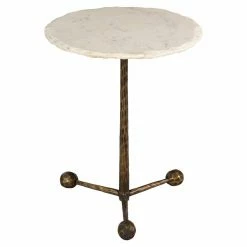 Wholesale 😀 Round End Tables & Side Tables TOV Furniture Orbital Side Table 🛒
