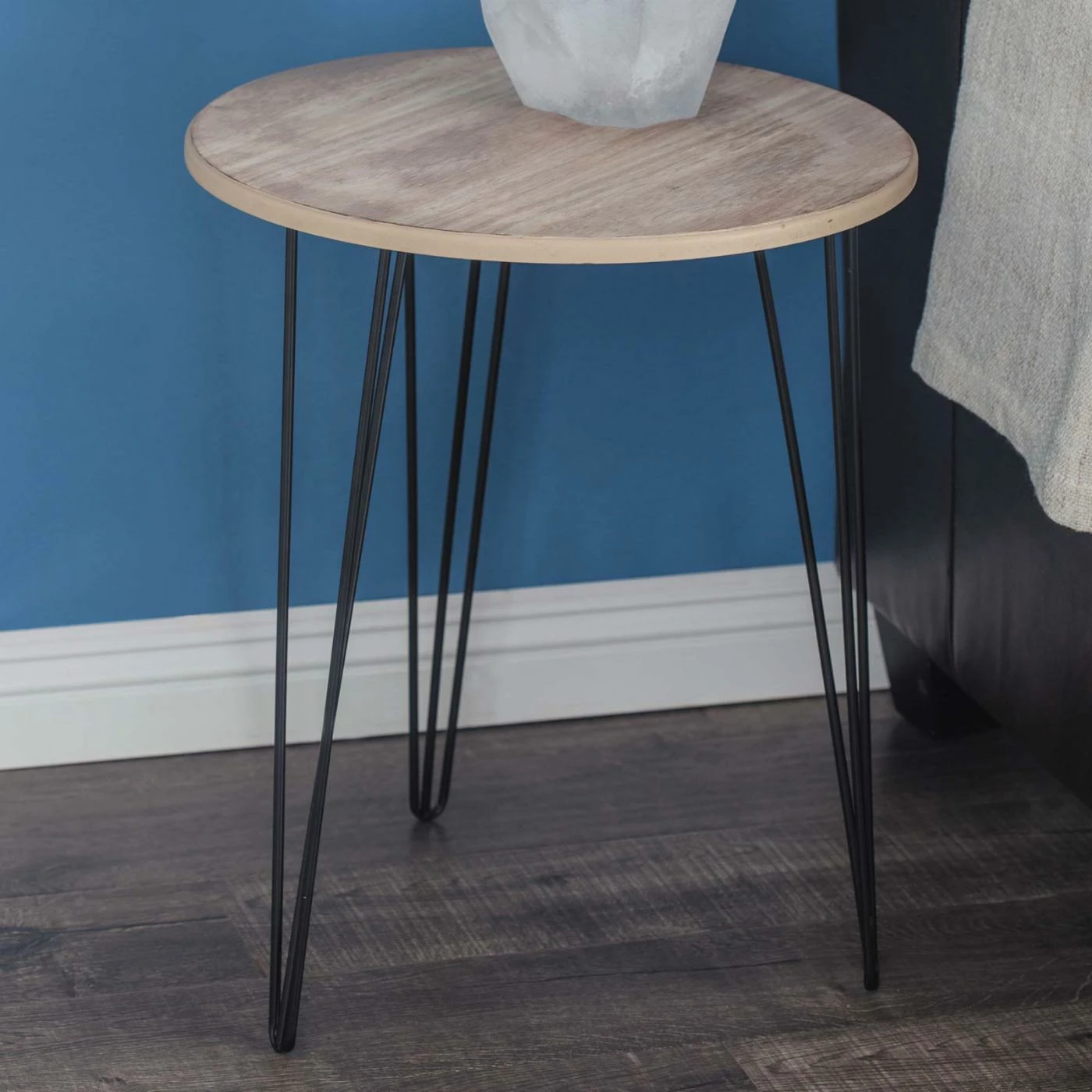 Hot Sale β€οΈ Round End Tables & Side Tables DecMode Modern Reflections Accent Table π