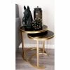 Flash Sale 👍 Round End Tables & Side Tables DecMode 3 Piece Nesting End Table ✔️