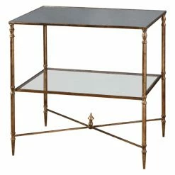 Best Sale ❤️ Rectangle End Tables & Side Tables Uttermost Henzler Lamp Table 🥰