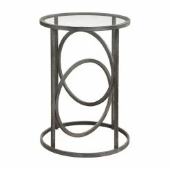 Top 10 💯 Round End Tables & Side Tables Uttermost Lucien Iron Accent End Table 🎁