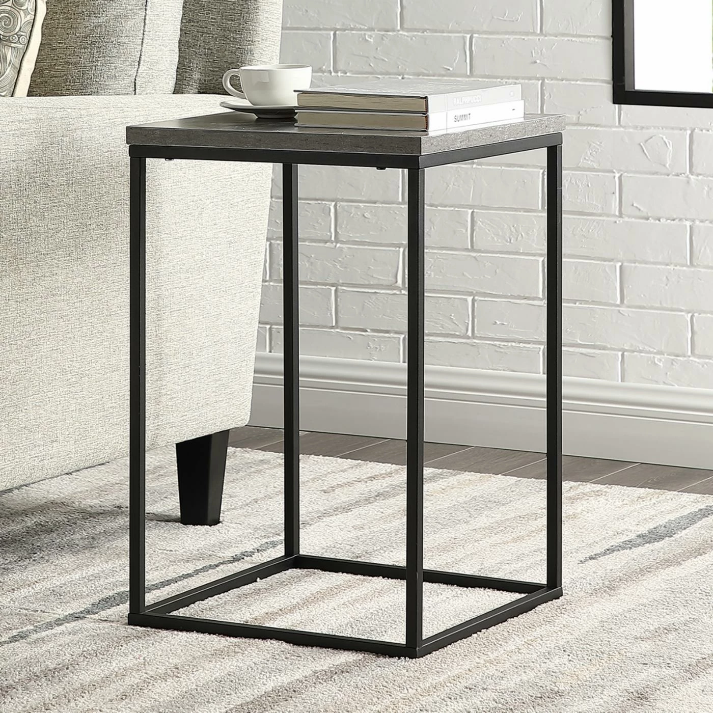 Outlet 🥰 Square End Tables & Side Tables Manor Park Modern Bohemian Urban Industrial End Table ✔️