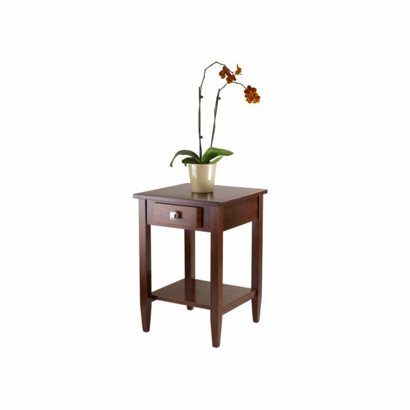 Hot Sale 🛒 Rectangle End Tables & Side Tables Winsome Richmond End Table Tapered Leg 🎁