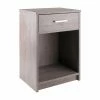 Best deal 🎁 Rectangle End Tables & Side Tables Winsome Trading Rennick 1 Drawer Accent End Table 🛒