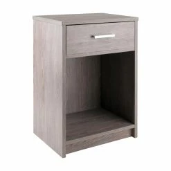 Best deal 🎁 Rectangle End Tables & Side Tables Winsome Trading Rennick 1 Drawer Accent End Table 🛒