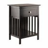 Best reviews of 🤩 Rectangle End Tables & Side Tables Winsome Trading Marcel 1 Drawer Accent End Table 💯