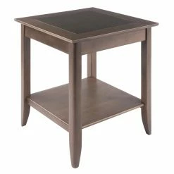 Outlet ✨ Winsome Wood Square End Tables & Side Tables Winsome Santino Accent/End Table ⌛