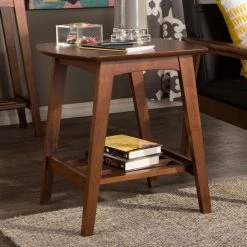 Best Sale 🛒 Square End Tables & Side Tables Baxton Studio Sacramento End Table ⌛