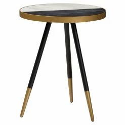Hot Sale ๐ Round End Tables & Side Tables Baxton Studio Lauro Round End Table โ