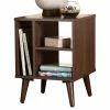 Coupon 💯 Square End Tables & Side Tables Baxton Studio Sami Mid-Century Modern Wood End Table 🥰