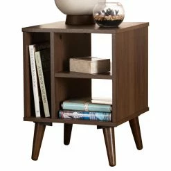 Coupon 💯 Square End Tables & Side Tables Baxton Studio Sami Mid-Century Modern Wood End Table 🥰