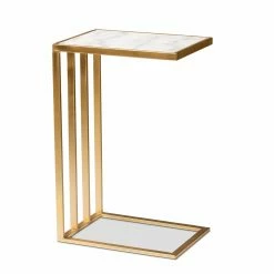 Outlet ๐ Rectangle End Tables & Side Tables Baxton Studio Parkin End Table ๐ฅฐ
