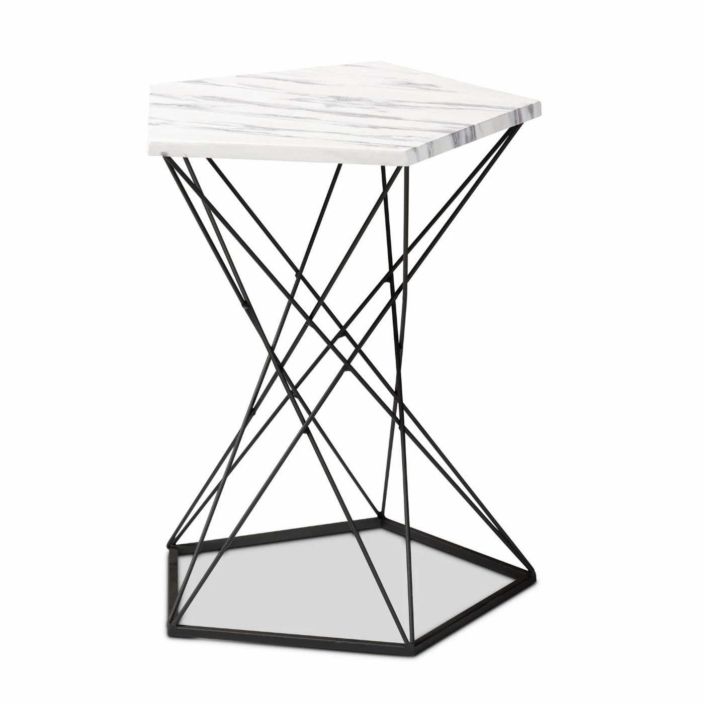 Buy 🔥 Other Shapes - End Tables & Side Tables Baxton Studio Oberon End Table ✨