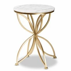 Top 10 🥰 Round End Tables & Side Tables Baxton Studio Jaclyn End Table 👏
