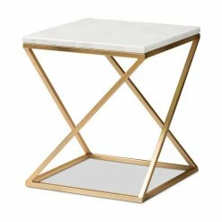 Cheapest 🛒 Square End Tables & Side Tables Baxton Studio Hadley End Table 😍